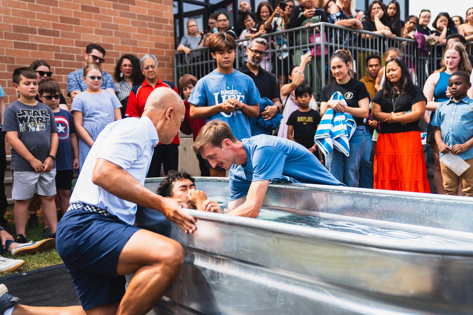 A baptism at CityLine