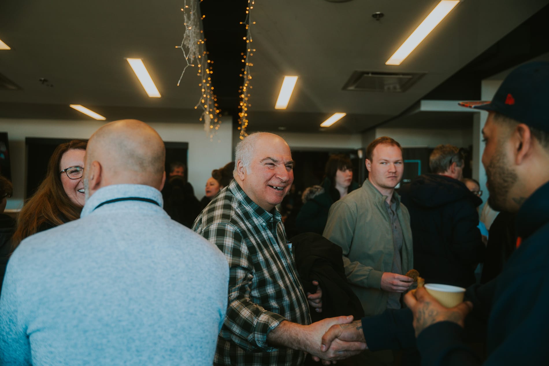 CityLine members welcoming one another